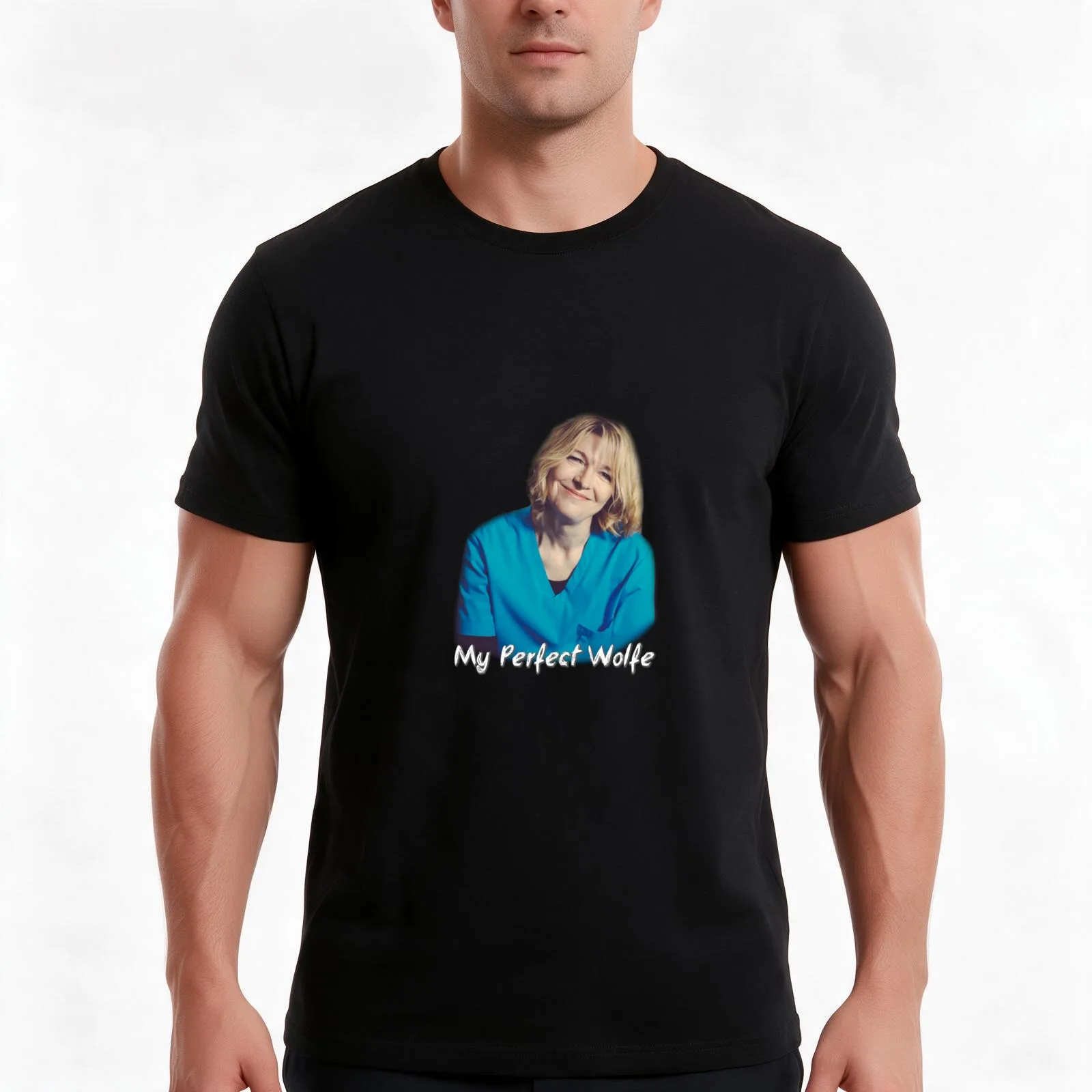 Bernie Wolfe - my perfect Wolfe Men T Shirt t shirt personalised
