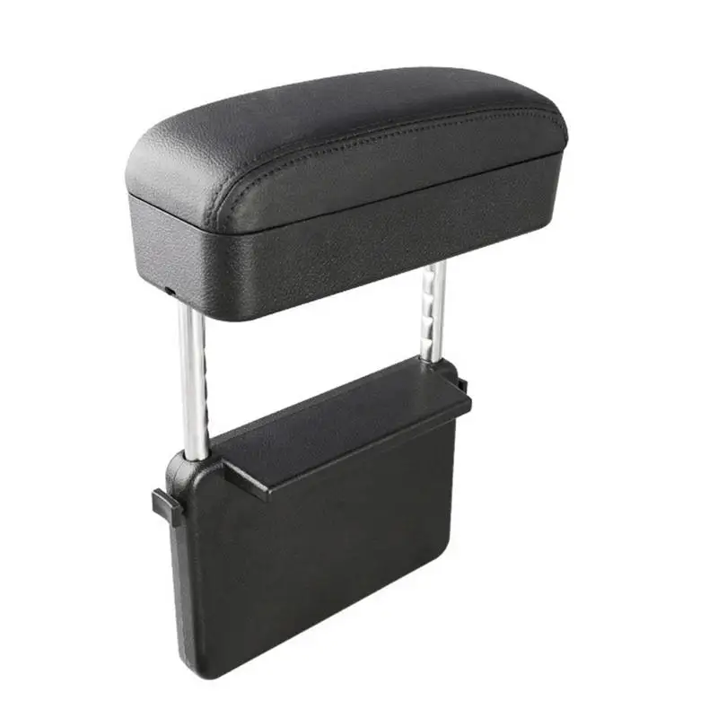 Universal Car Armrest Storage Box Adjustable Height Car Arm Rest Auto Car Center Console Armrest Extender Elbow And Forearm