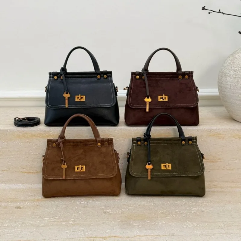 

Luxury Square Satchel Designer Diaper Bag For Women Large Capacity Tote Elegant Leather Crossbody Handbag Chic Structured Shape