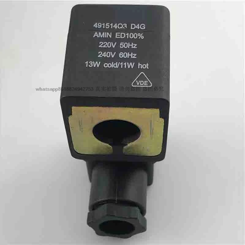 

Replacement Part Parker Solenoid Valve Coil 491514Q3 D4G Inner Diameter Small Hole 10mm ,Large Hole 14.5mm ,Height 37mm