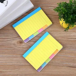 1PC N Times Sticker Hand Account Book Post-it Note Book Sub-Schedule Record Post-it Note Book Manual Color Sticky Post-it Note