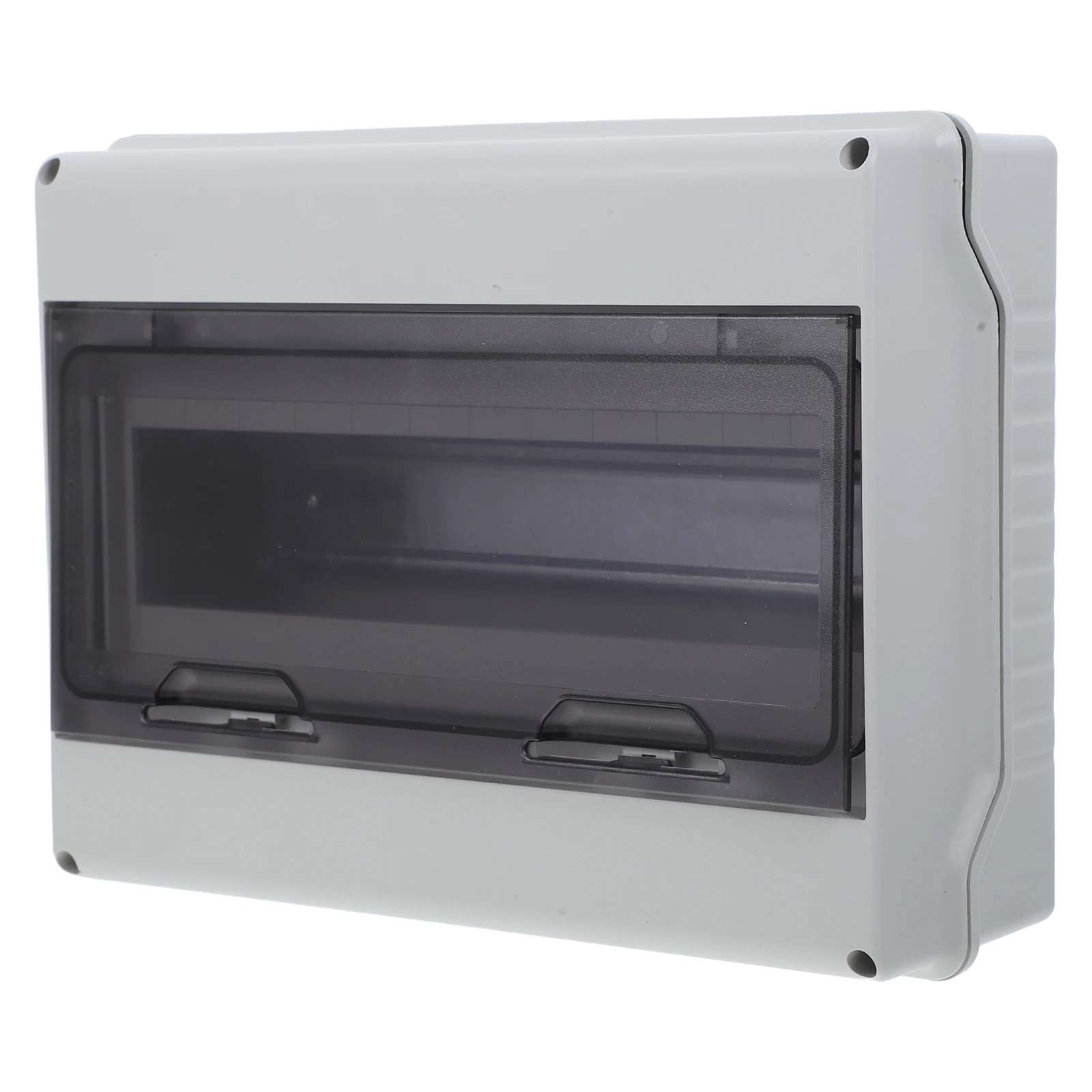 

12 Way Distribution Protection Box Waterproof IP65 Transparent Window 35mm Din Rail Circuit Breaker Box