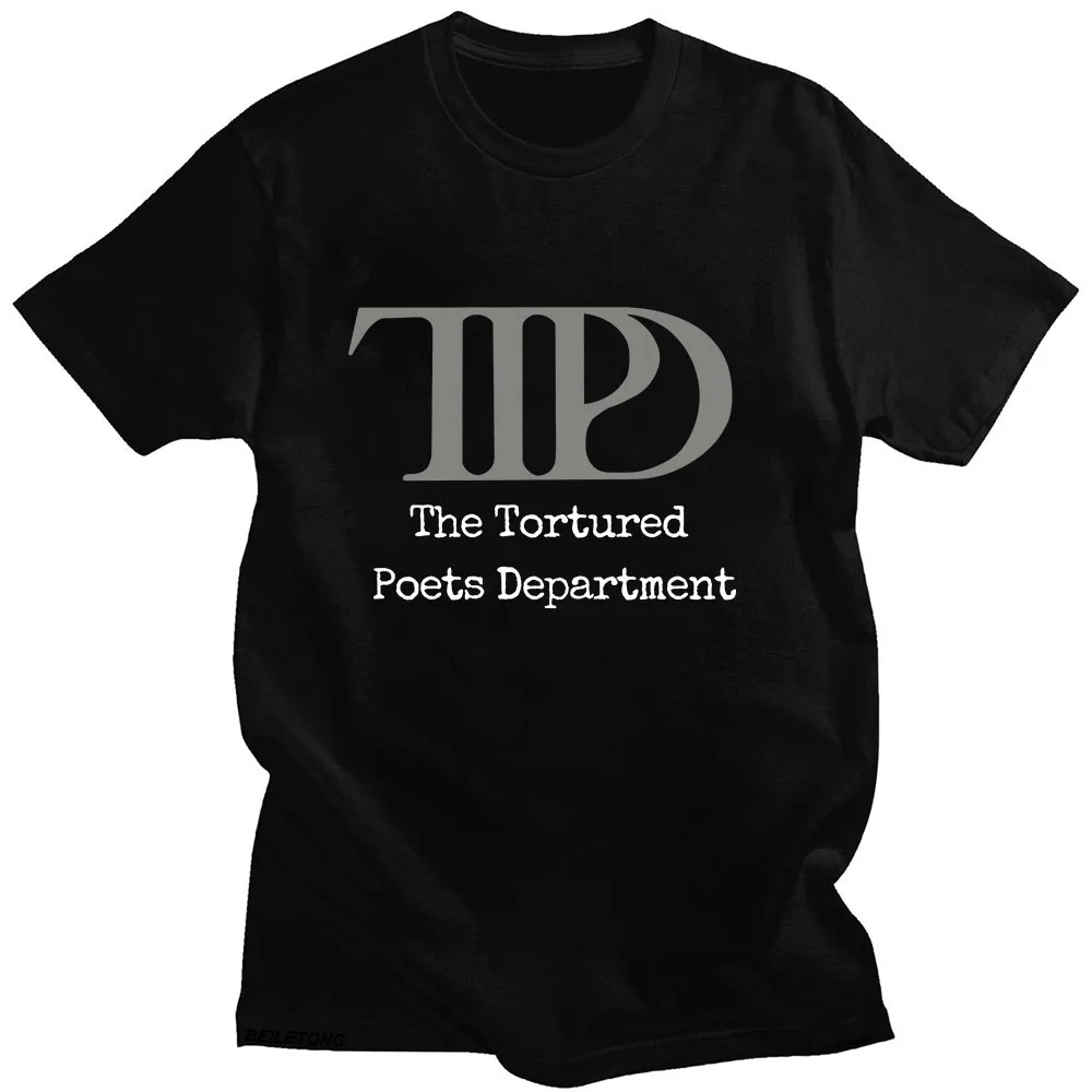 TTPD The Tortured Poets Department T-shirts Graphic Printing Cotton Women Tee-shirt New Album Camisetas Hip Hop Unisex Clothing