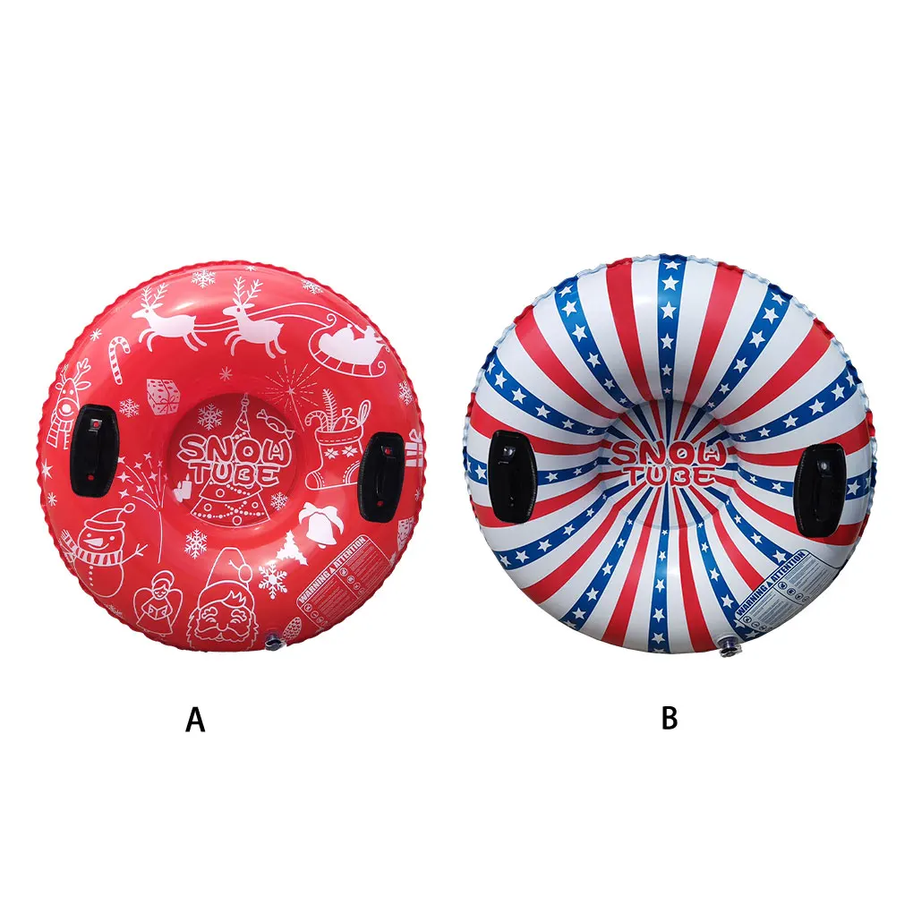 

Snow Ring Portable And Sealing Snowy Wonderland Companion For Skiing PVC Made Inflatable Ski Ring