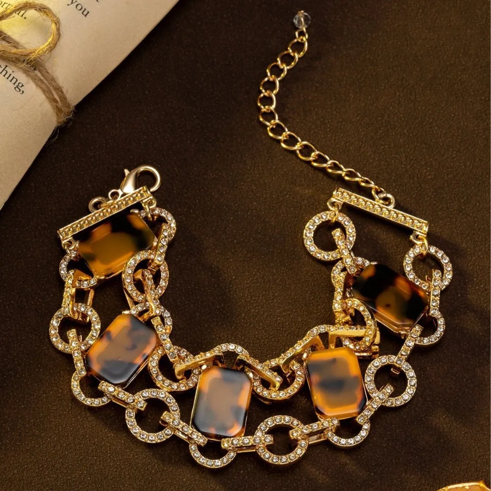 

Chakra Healing Vintage Cuff – Dazzling Round Link Chain To Align Solar Plexus Chakra & Manifest Confidence & Power