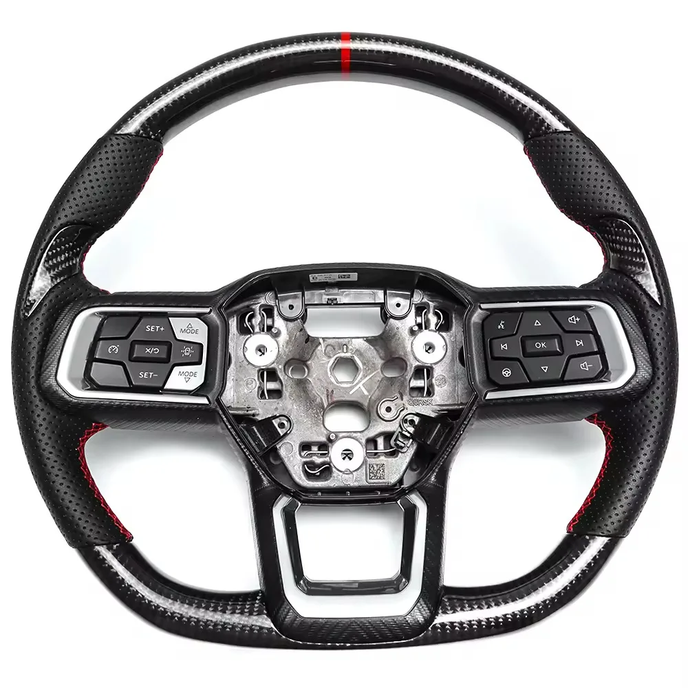 

Carbon Fiber Steering Wheel For 2024 Ford Mustang Dark Horse S650
