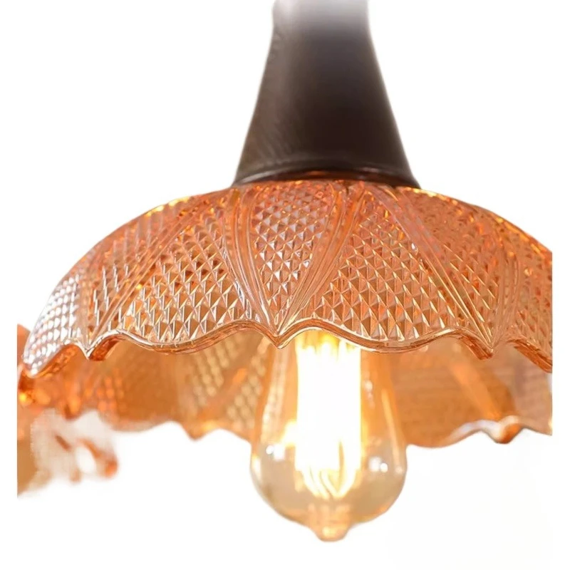 

Средневековая люстра для ресторана, американский ретро сменный светильник для столовой, бара, французский светильник