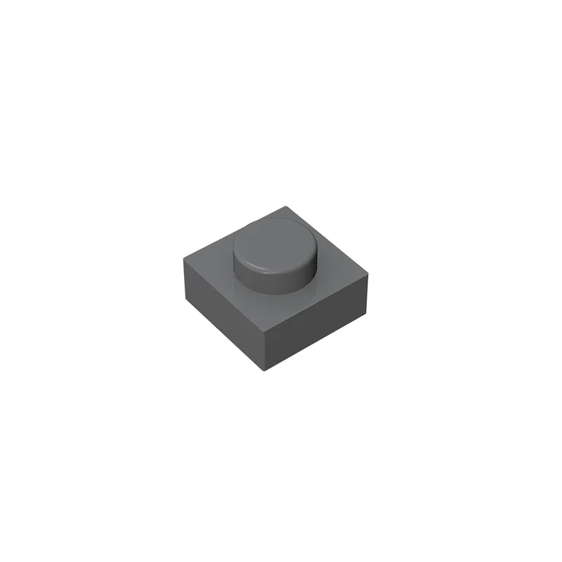 Gobricks GDS-501 Platte 1 x 1, kompatibel mit Lego 3024 30008 Teilen DIY-Bausteinen für Kinder