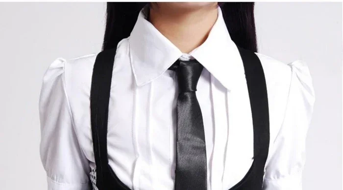 New Inu X Boku SS Shirakiin Ririchiyo / Roromiya Karuta Dress Cosplay Costume Inu X Boku Secret Service Full Set School Uniform