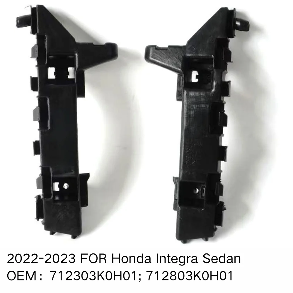 Front Bumper Retainer Bracket Spacer Support 2022-2023 FOR Honda Integra Sedan 712303K0H01 712803K0H01 Car Accessories