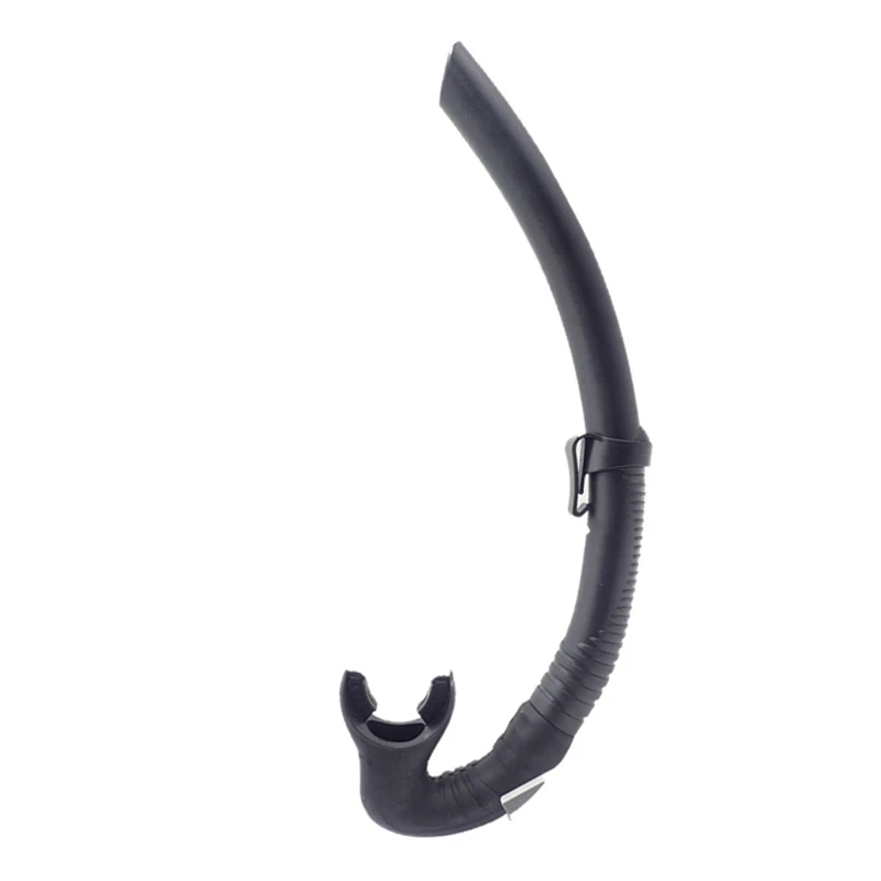 Snorkel antisifón silicona adultos niños – Natación buceo - imagen 2