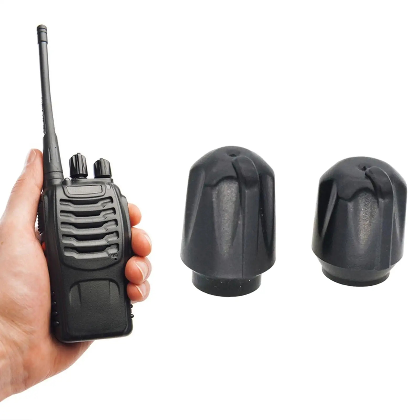 

2x Volume Channel Knob,Button Cap ,DIY ,Radio Volume and Channel Knob Button Lid