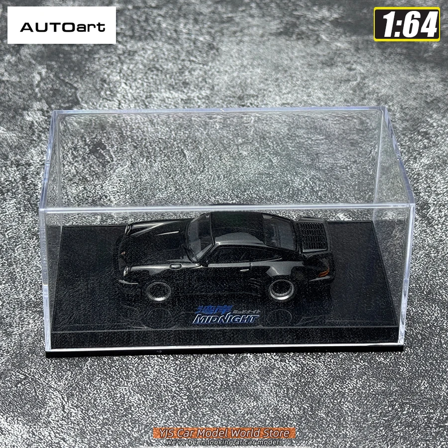 AUTOART New 1/64 911(930) TURBO WANGAN MIDNIGHT BLACKBIRD (COMIC