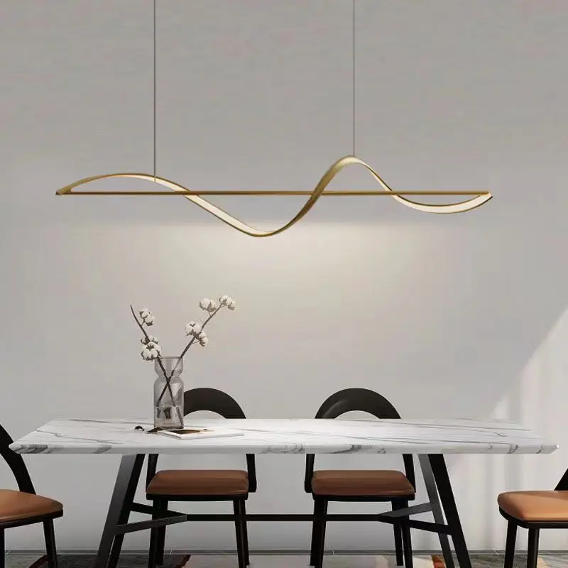 Modern Led Chandelier Light Ceiling Lamp Minimalist Nordic Living Room Dining Room Study Decorative Lamps