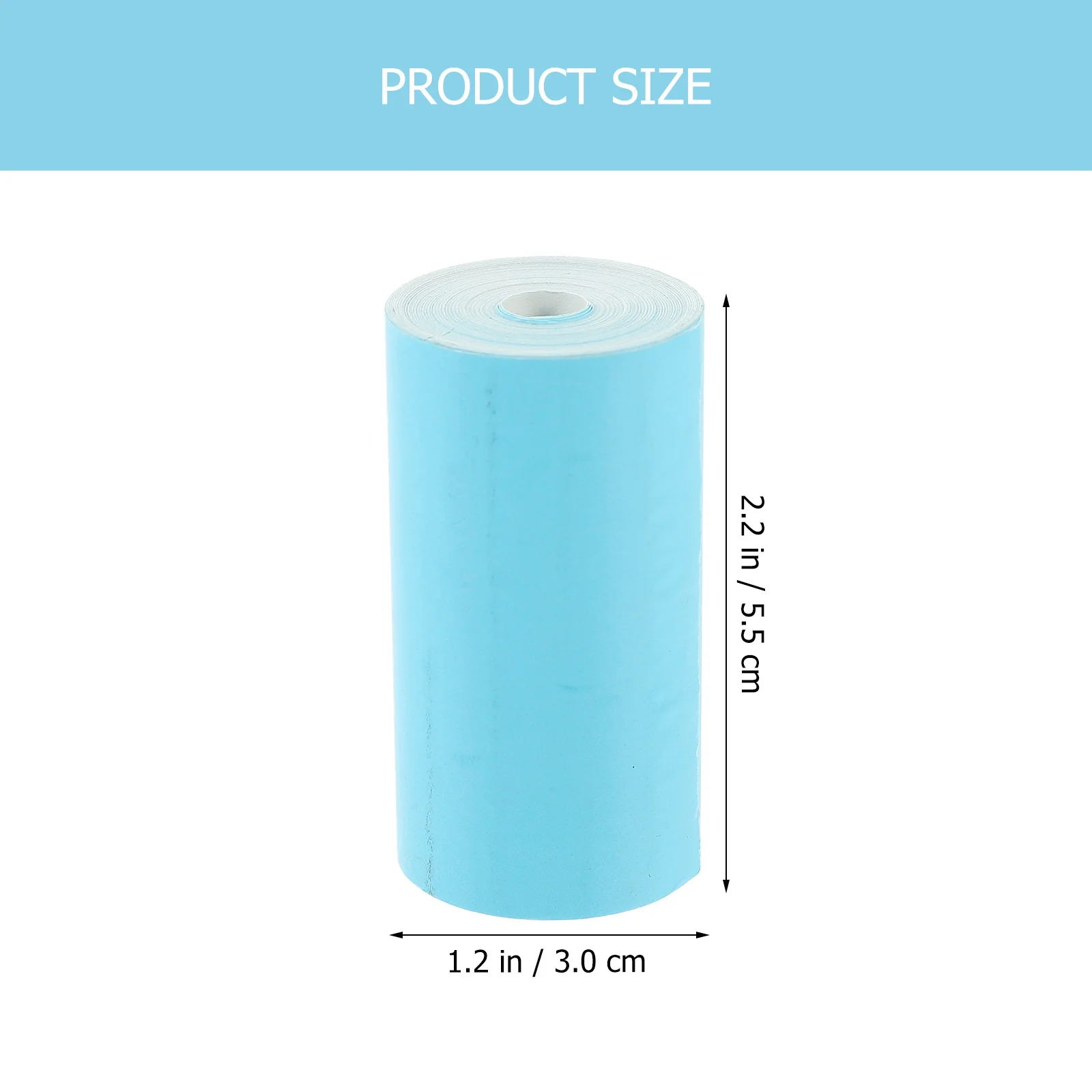 4 Rolls Thermal Printer Paper Lint Free Multipurpose Till Rolls for Office Supermarket Receipt Paper Thermal Papers