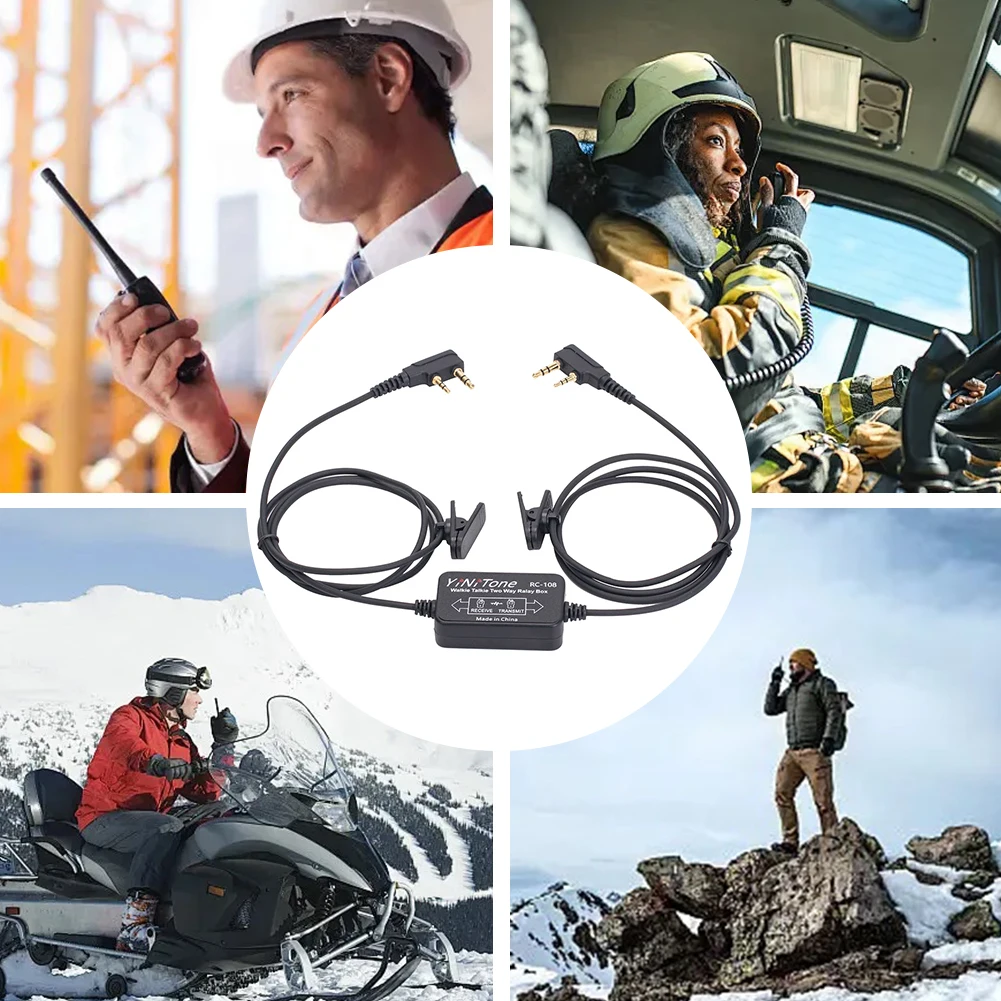 RC-108 صندوق التتابع الداخلي 400-470 ميجا هرتز اتجاهين التتابع مكرر صندوق يده راديو صندوق التتابع ل BF-888S UV-5R GT-3 TYT- Wouxun