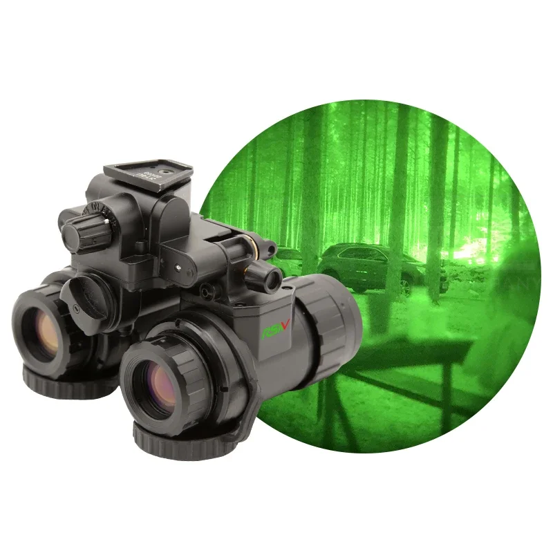 PVS31 Dual Tube Gen3 Green Phosphor FOM 1600 Helmet Night Vision Goggles PVS 31 Night Vision Binoculars