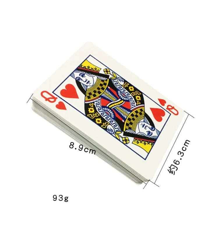 8.9*6.3CM Magic Tricks Stripper  New Secret Marked Unexpected Deck Poker Cards See Through Playing Cards Simple Toys YH1995