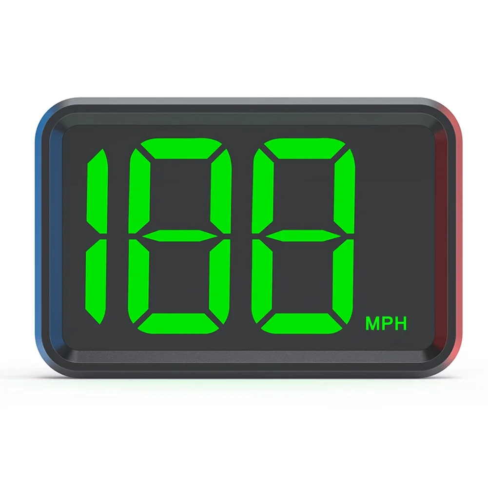 

MPH Km/H Mini Car HUD Head-up Display GPS Digital Speedometer Big Font For Cars Bus Trucks USB 5V HD Level Vision Multi-function