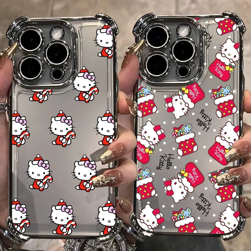 

Sanrio Hello Kitty Christmas Case For Samsung Galaxy A56 A55 A54 A52 A53 5G A36 A34 A35 A33 A73 A26 A25 A16 A06 A07 Phone Cover