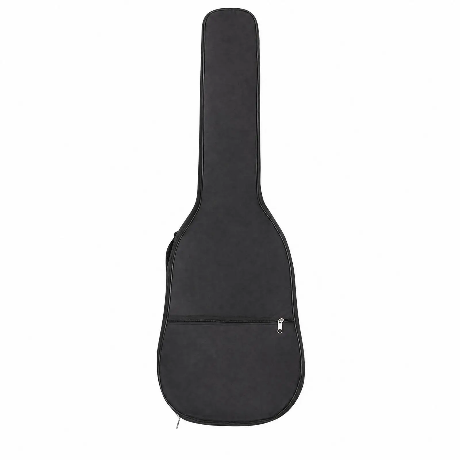 39-Inch Electric Guitar Bag Secure Oxford Cloth Guitar Bag with Front Pocket Zippered for Artists, Everyday Transport,