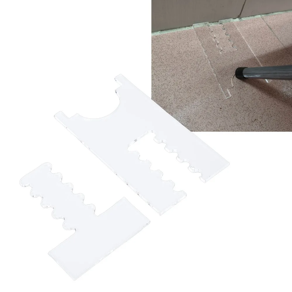 2 Pack Adjustable Transparent Furniture Wall Protector Acrylic 10x17cm Couch Wall Spacer Sofa Wall Stopper For Bed