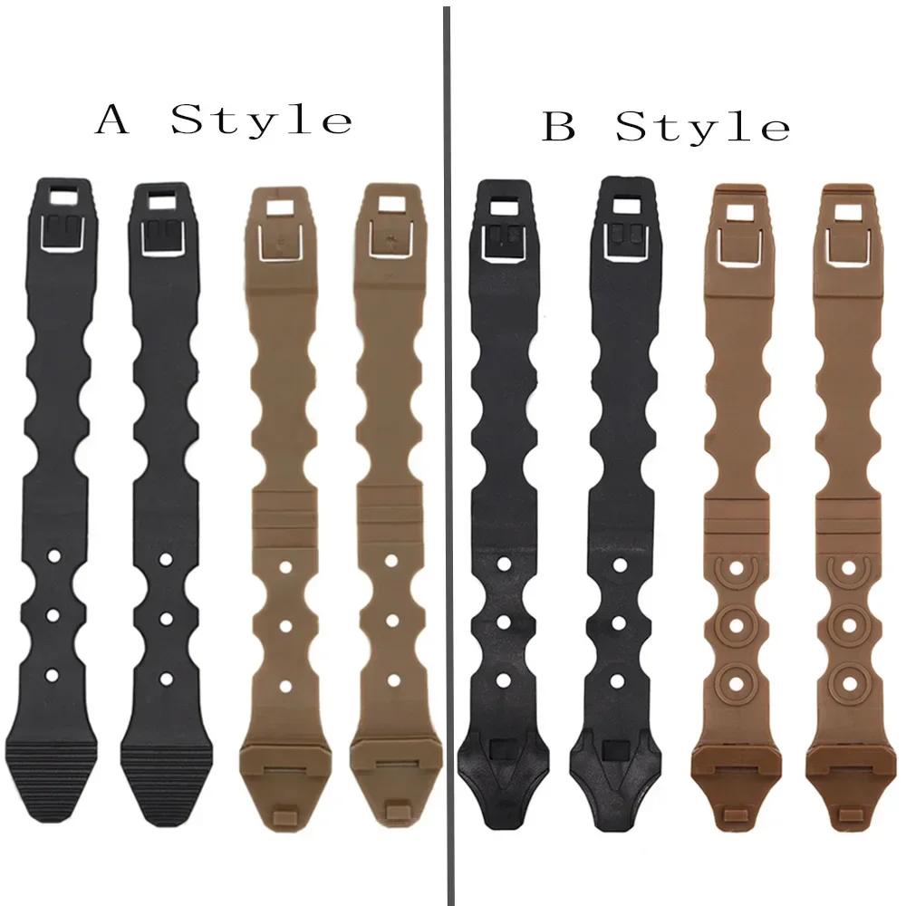 4pcs/Set Molle System Malice Clips Strap Buckle Nylon Quick Release Clips For Mag Pouch MOLLE Connection Belt System Latch