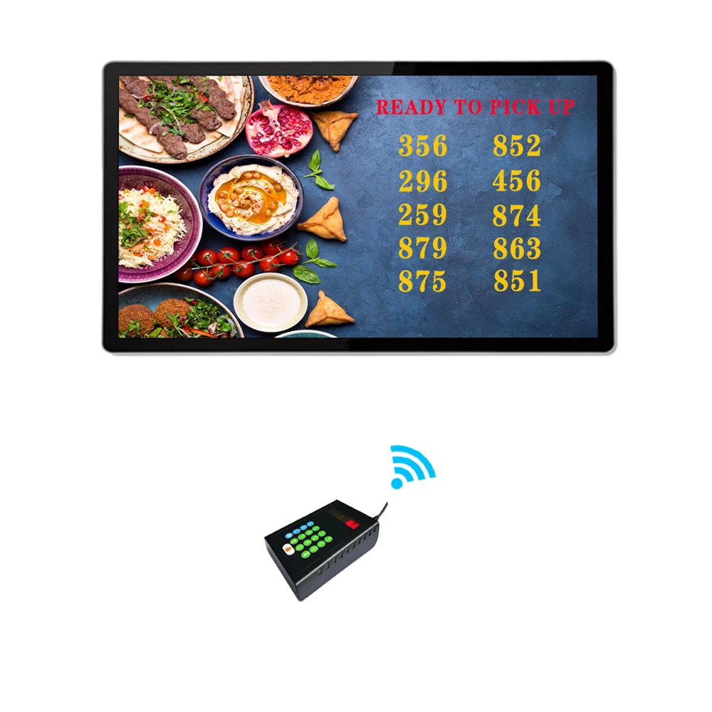 

Simple and Practical Wireless Queue Management Pager System for Bank Clinic Restaurant