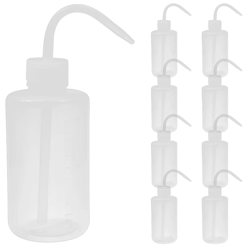 

10Pcs Flower Watering Bottle Plastic Squeeze Bottle for Garden Plants Leak-Proof Angled Tip Easy to Use for Indoor Plant Care