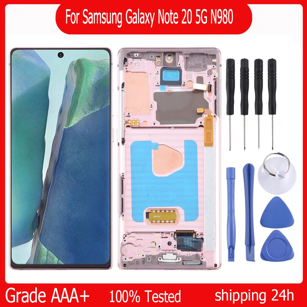 OLED For Samsung Galaxy Note 20 5G N980 N980F N981 N981F N981B N981U N981U1 N981W LCD Display Touch Screen Digitizer Assembly