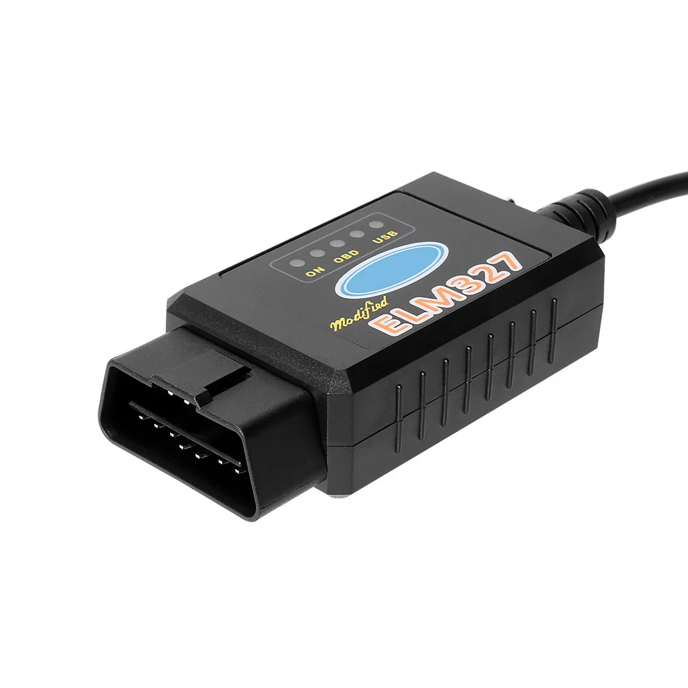 ELM327 USB FTDI PIC18F25K80 Chip ELMconfig Code Reader For Fo-rd HS CAN/MS CAN Forscan ELM 327 OBDII Diagnostic Tool