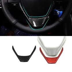 For Toyota Corolla 2014 2015 2016 ABS Inner Steering Wheel Decoration Cover Trim Car styling Accessories 1PCS