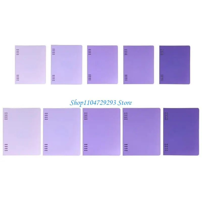 Y2GD Raccoglitore flessibile in PP Raccoglitore multifunzione Raccoglitore anelli Copertina push-pull