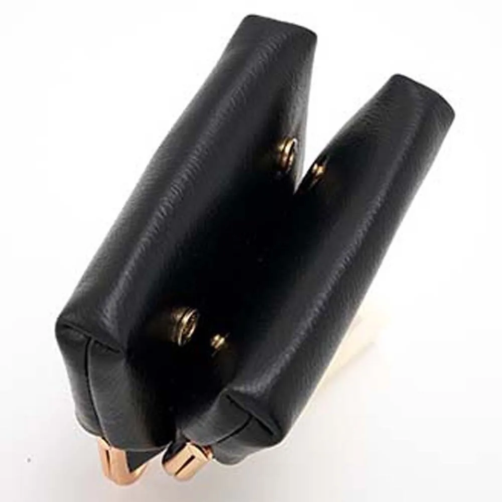 

Элегантная сумка через плечо с застежкой Kiss Lock, мини-сумка 2 в 1 с жемчужной цепочкой, вместительная, однотонная, со съемным кошельком для монет, для путешествий