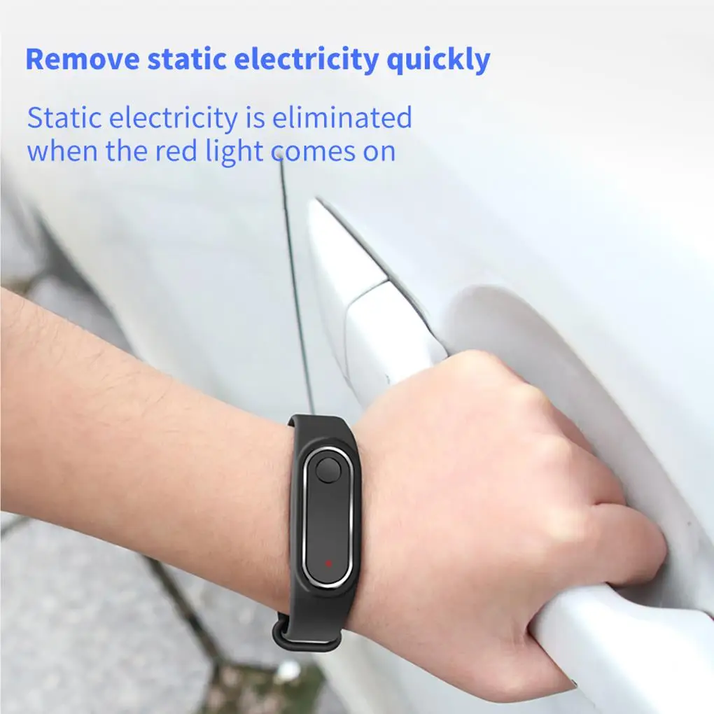 Car Anti-Static Bracelet Adjustable Wireless Body Wristband Men Women