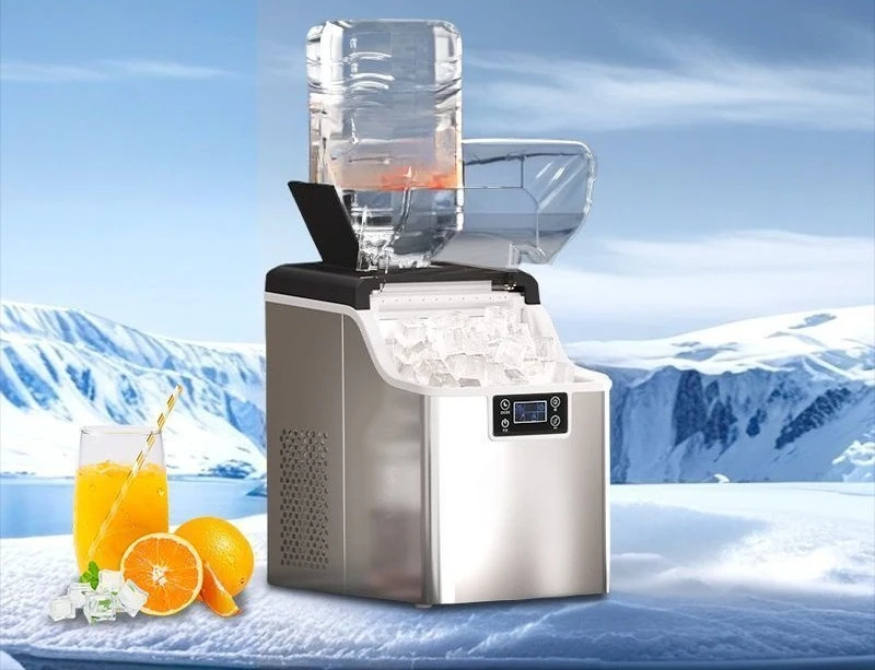 

30KG small power large capacity commercial automatic square ice cube ice maker