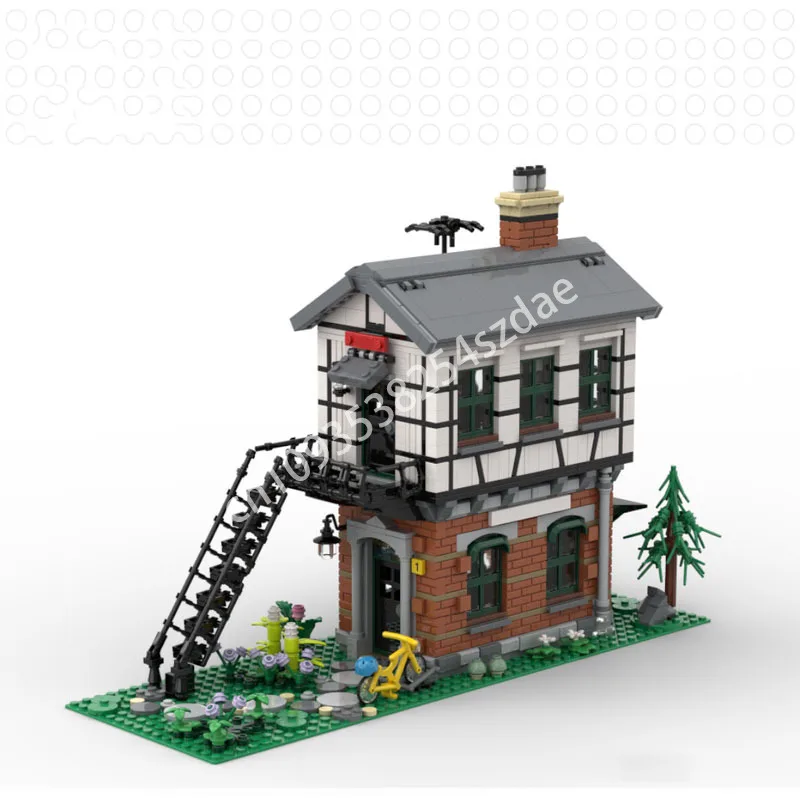 

1787pcs MOC Signal box Building Blocks Christmas toy Gift idea collector Kids creativity Constructing Plastic Educational