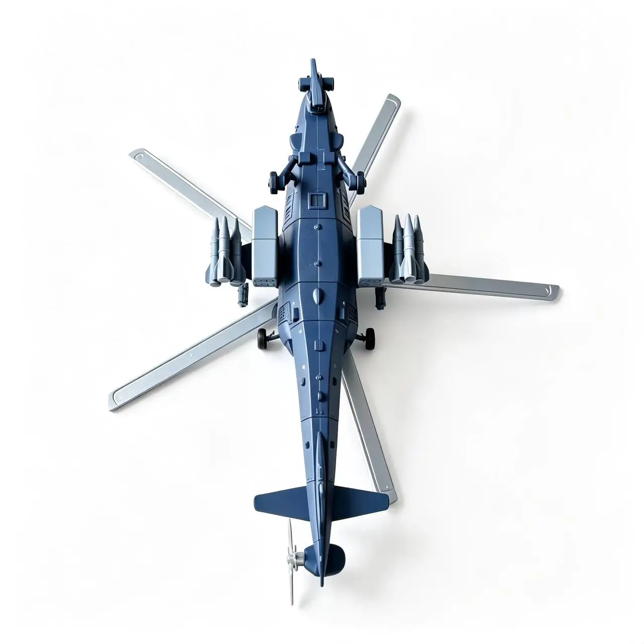 1:72 Z-10 Kampfhubschrauber, Kunststoff-Militärhubschraubermodell, Sammlerstück, Desktop-Ornament, Geschenk für Militärfans – Detail 5