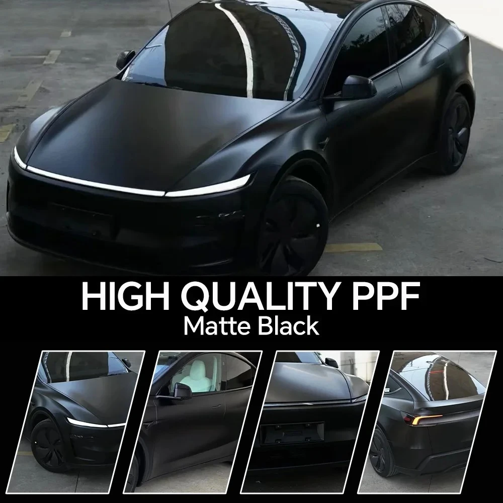 For Tesla Model Y Juniper 2025 2026-up 9Mil Scratch Resistant Car Paint Protection Film Color Change Film Pre-cut PPF Decal Bra