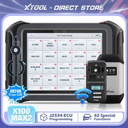 XTOOL X100 MAX2 2025 Top Key Programming Tools For Benz With KC501 J2534 ECU Programming For BMW 42+ Services Automotive Scanner