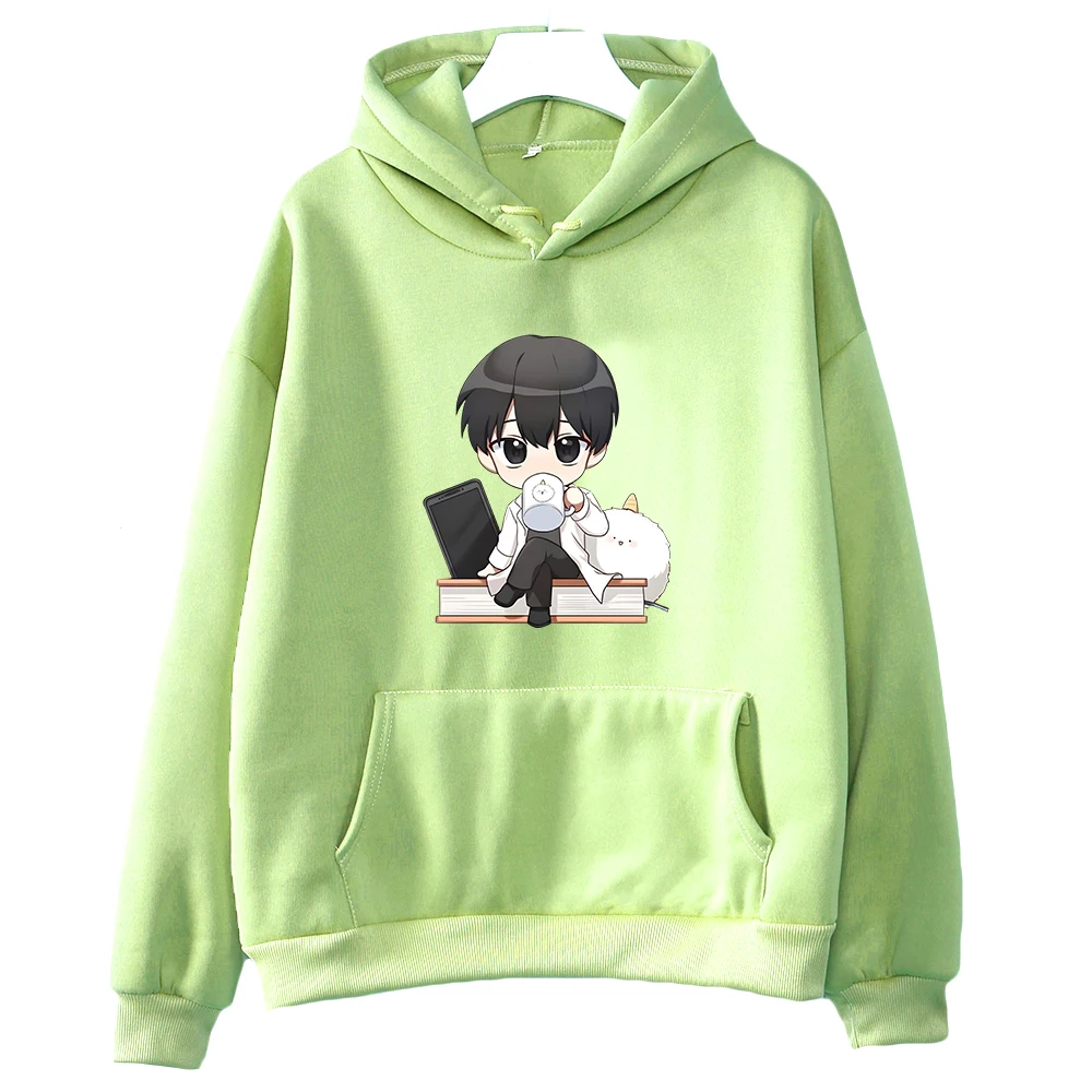 Omniscient Reader Korean Manga Hoodies Print Clothes for Winter Fleece Soft Long Sleeve Sweatshirts Women Cartoon Graphic Hoodie