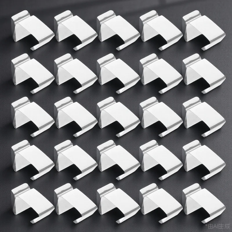 

Outdoor Christmas Light Clips 50 Pcs Gutter Hooks for Hanging LED String Lights Weatherproof Decorative Hangers