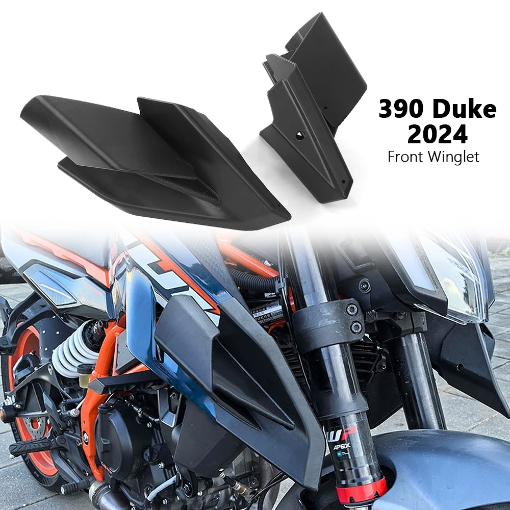 

Motorcycle Side Downforce Naked Spoilers Fixed Winglet Fairing Wings Deflectors For 390 Duke 390Duke 390 DUKE 2024