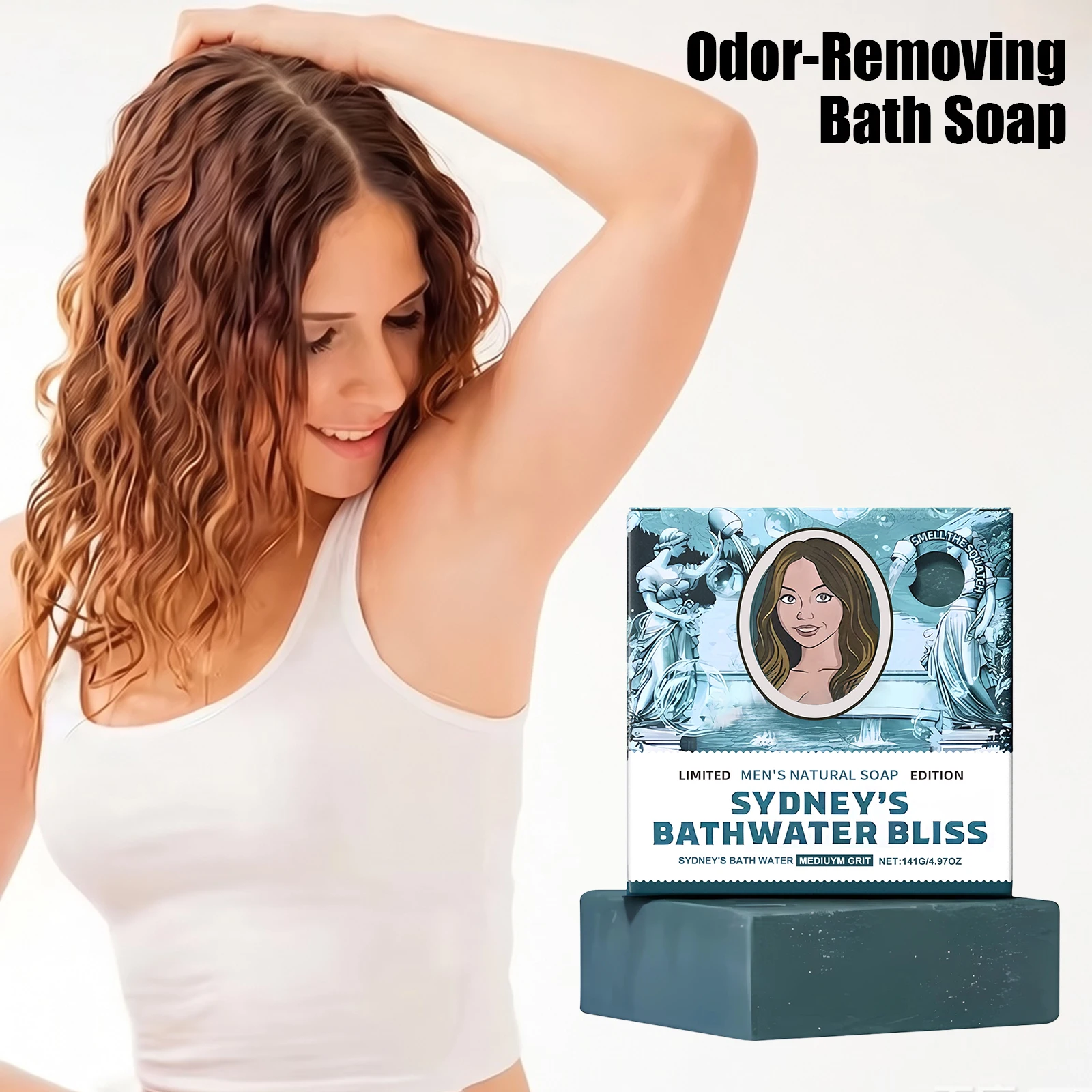 Bath Soap Deep Cleansing Enhance Skin Elasticity Relieves Fatigue Non-Irritating Oil Control Moisturizing Refreshing Body Soap