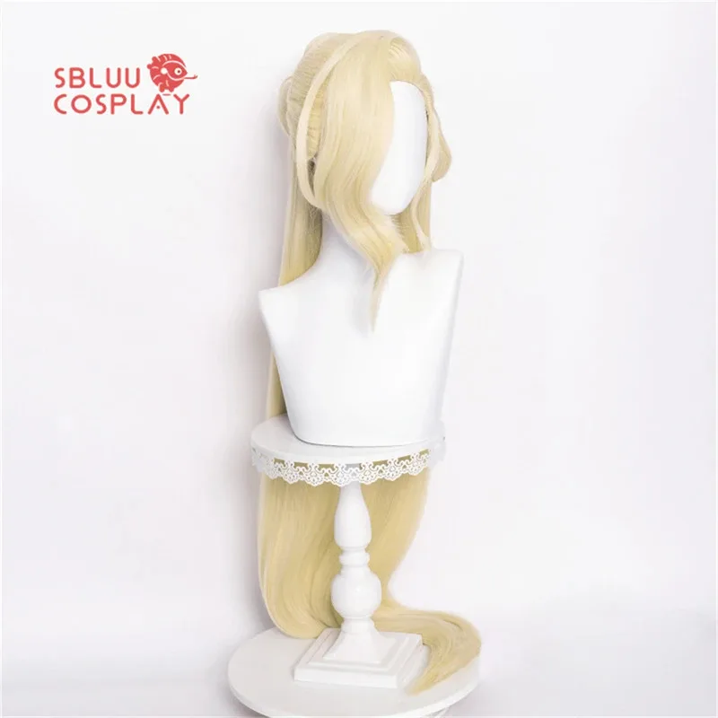 SBluuCosplay جينشين تأثير تأثيري لا سينورا شعر مستعار تأثيري