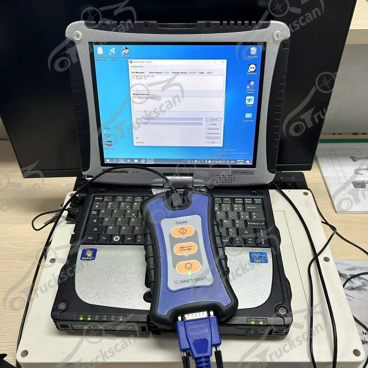 

Универсальный адаптер 121054 для NEXIQ3 интерфейс Diesel J1939 DPA5 j1962 для NEXIQ USB Link3 диагностический инструмент для грузовиков CF19 ноутбук