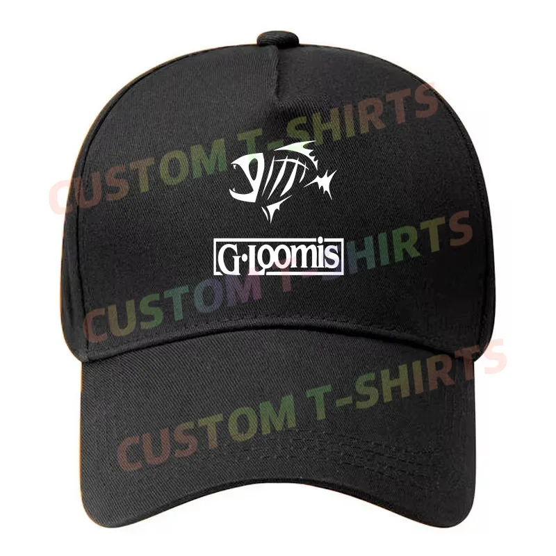 

Black Cap G.Loomis Logo Baseball Cap Snapback Caps Casquette Hats Fitted Casual Gorras Hip Hop Dad Hats Unisex