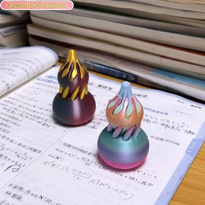 3D プリントひょうたんおもちゃアクティビティギアボールストレスと不安を軽減柔軟なそわそわおもちゃクリエイティブ指先スピナー子供大人のため