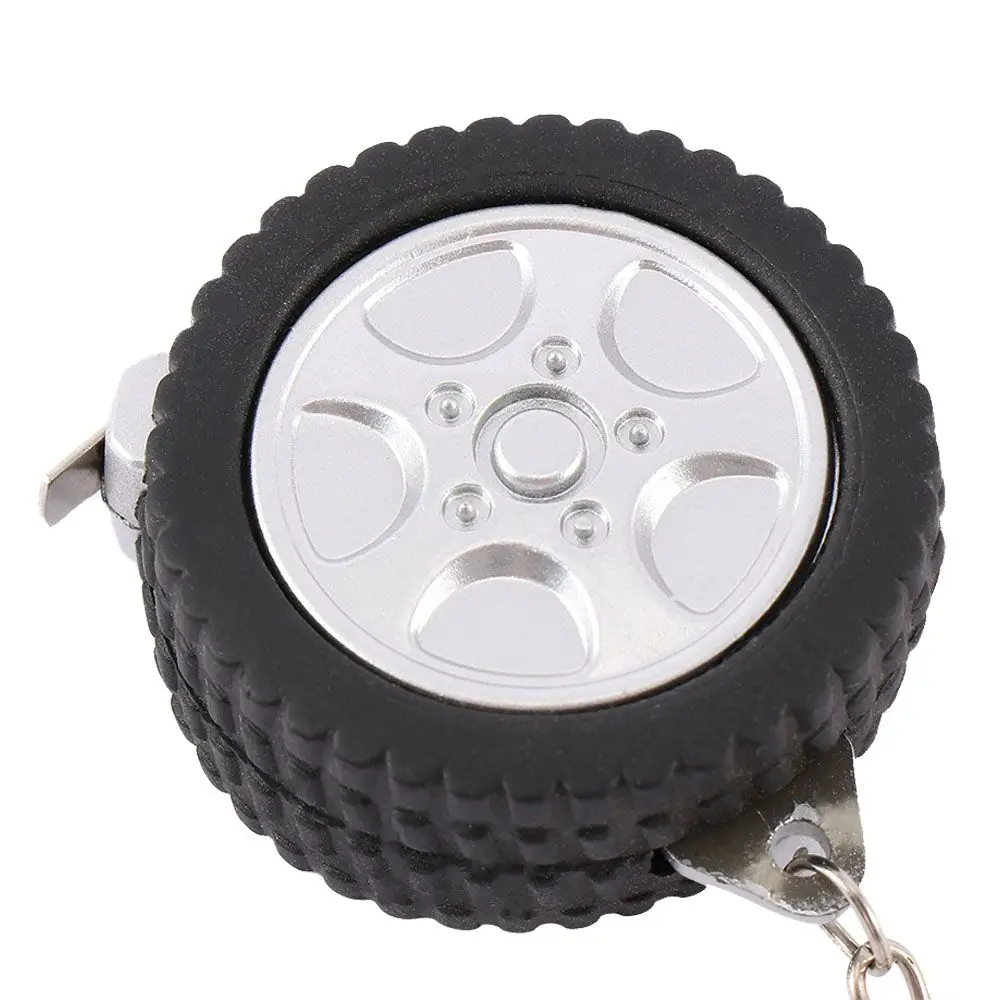 

Portable Keyring Plastic KeyChain Measuring Tools Measurement Tape Measures Soft Ruler