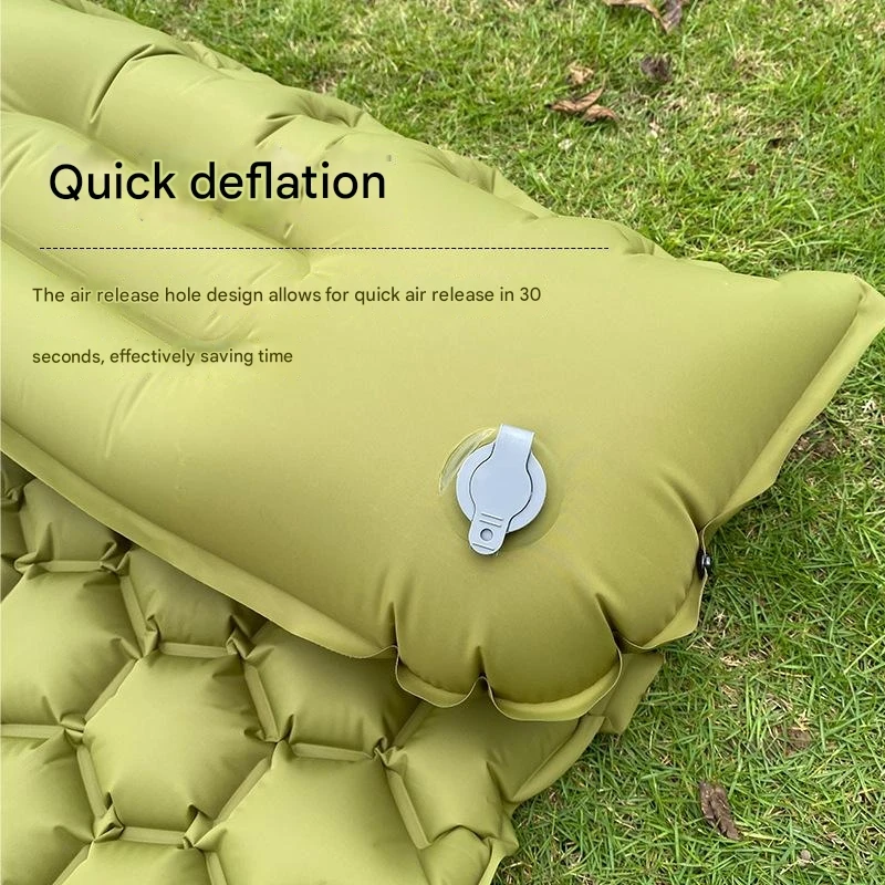 Hot selling foot cushion TPU moisture-proof portable air cushion camping mat tent splicing air cushion